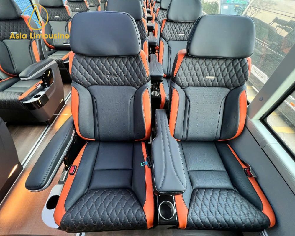 Ghế ngồi xe limousine 32 chỗ