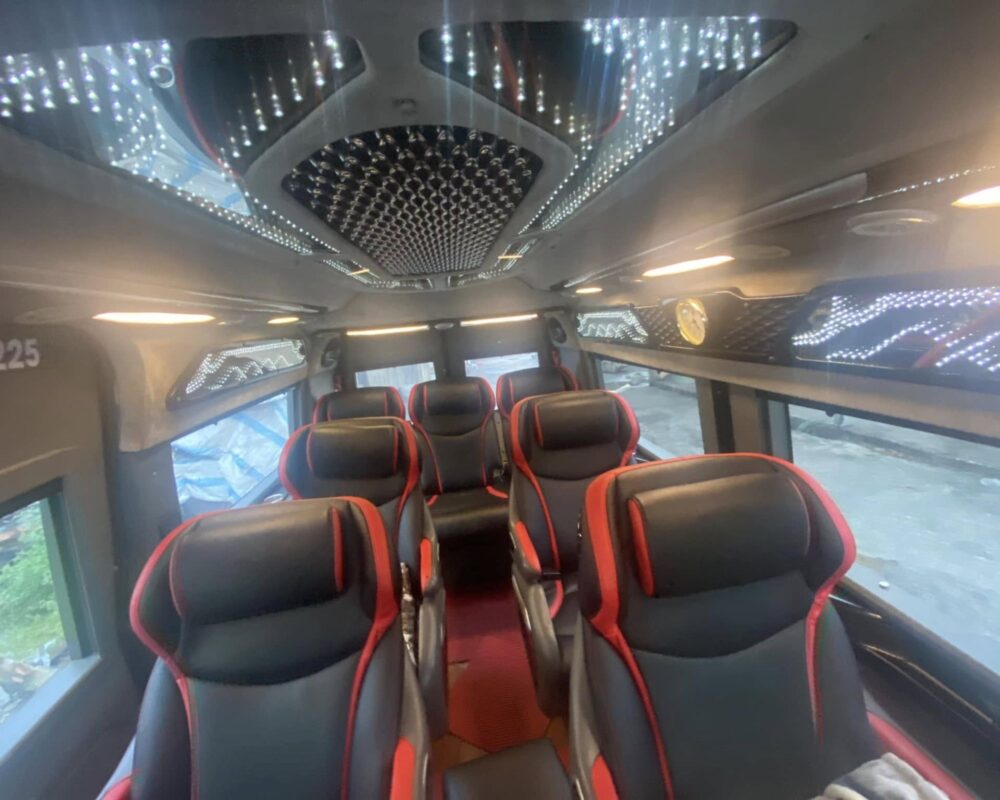 Ghế ngồi xe limousine 9 chỗ