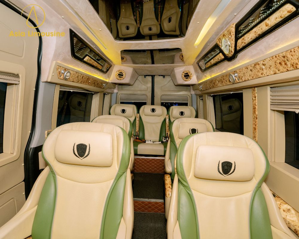 Ghế ngồi xe limousine 9 chỗ