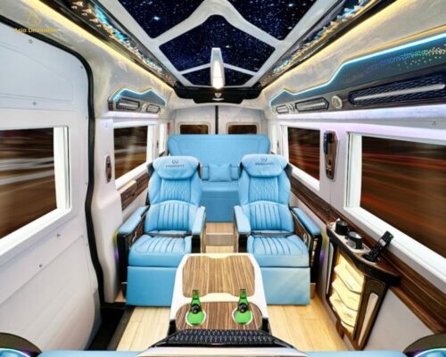 Không gian Dcar President limousine hạng thương gia – sang trọng, tiện nghi và đẳng cấp