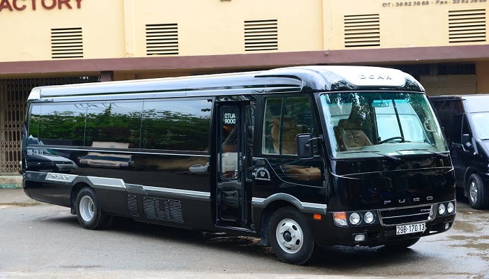 Bảng giá Thuê xe fuso Limousine 19 chỗ Hà Nội Thanh Hóa giá rẻ nhất đầu năm 2023 - Asia Limousine