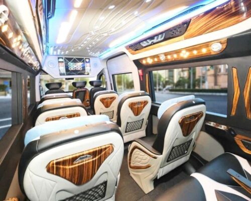 Nội thất xe limousine đẹp, cao cấp