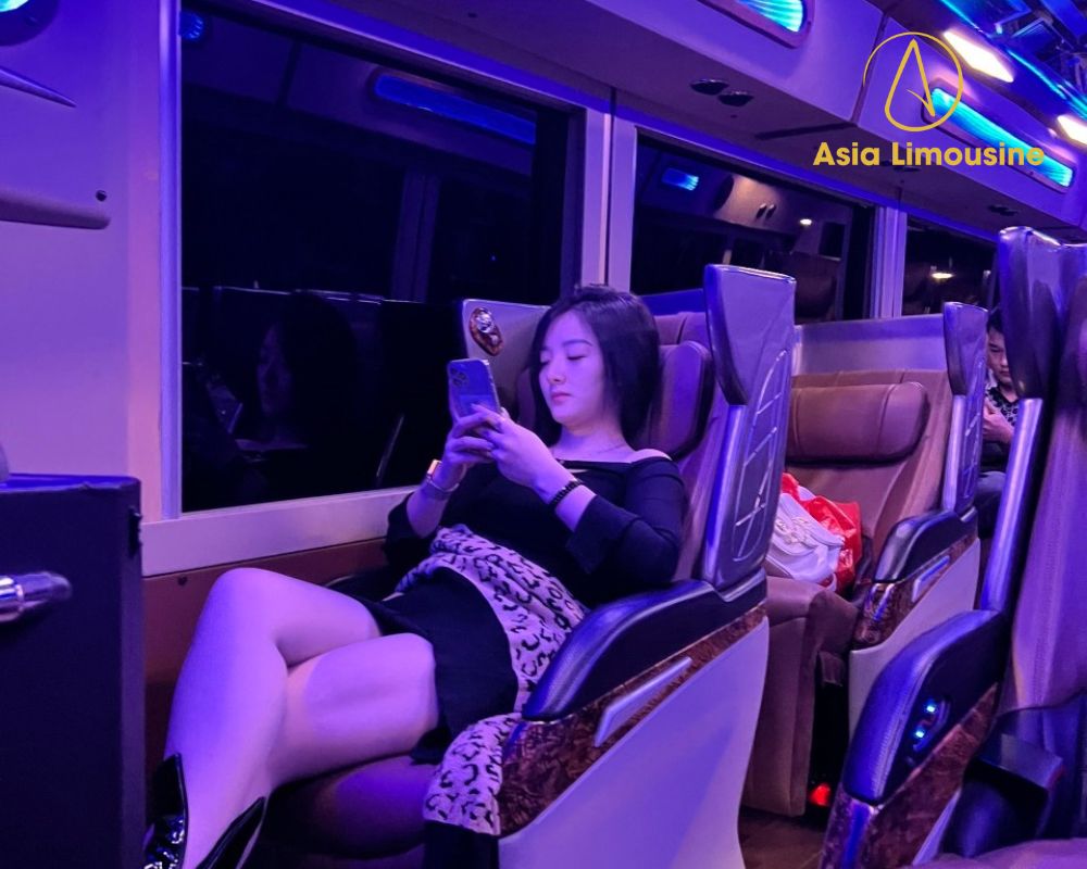 Hành khách đang trên đường đến Sapa