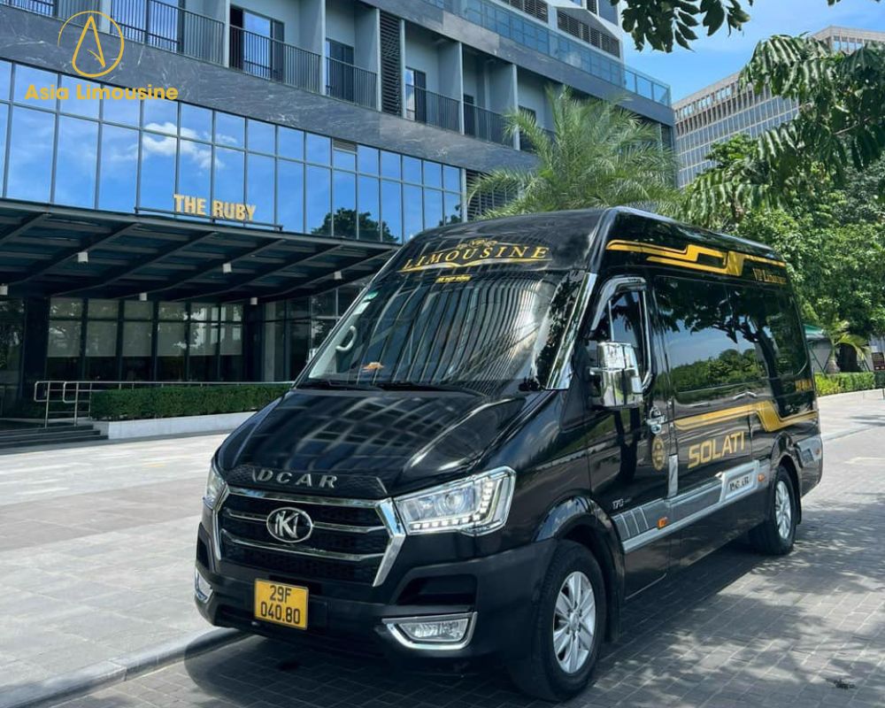 Thuê xe limousine 9 chỗ đi Tuần Châu
