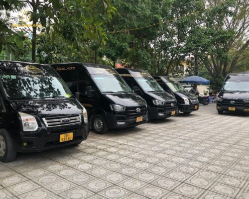 Dàn xe limousine 9 chỗ của Asia Limousine