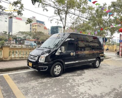 Ngoại thất xe limousine 10 chỗ