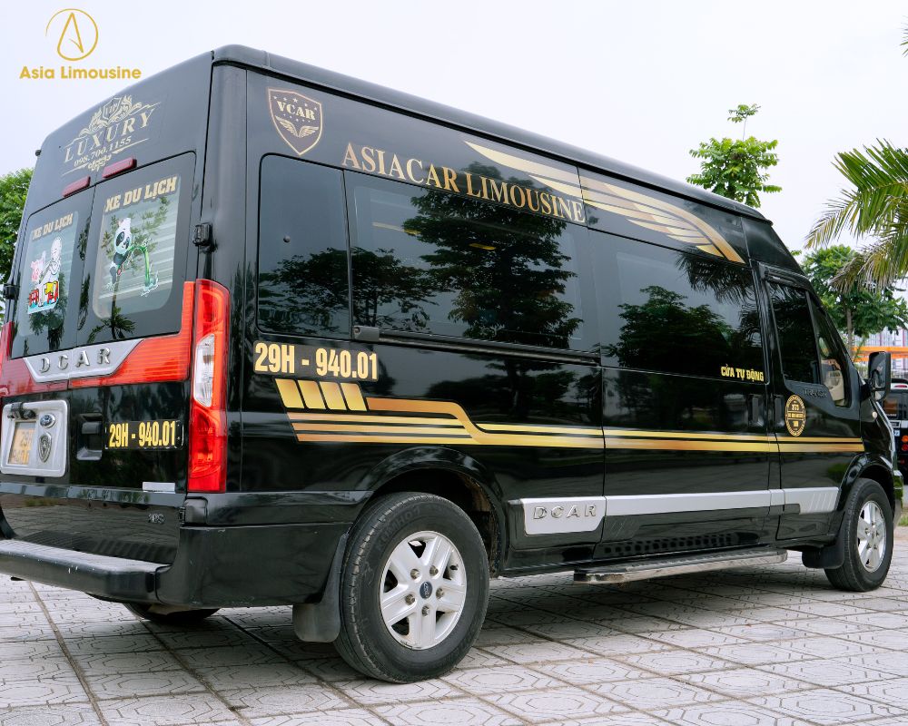 Xe limousine 9 chỗ đi Thái Bình