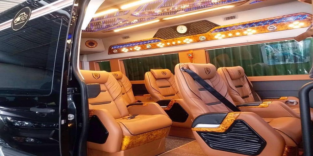 Đánh giá cơ bản về tính tiện nghi và nội thất của dòng xe 9 chỗ Dcar Limousine