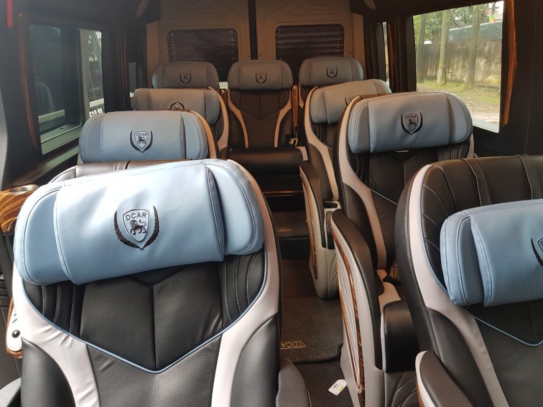 Cho thuê xe Limousine solati 12 chỗ đi Bãi Lữ