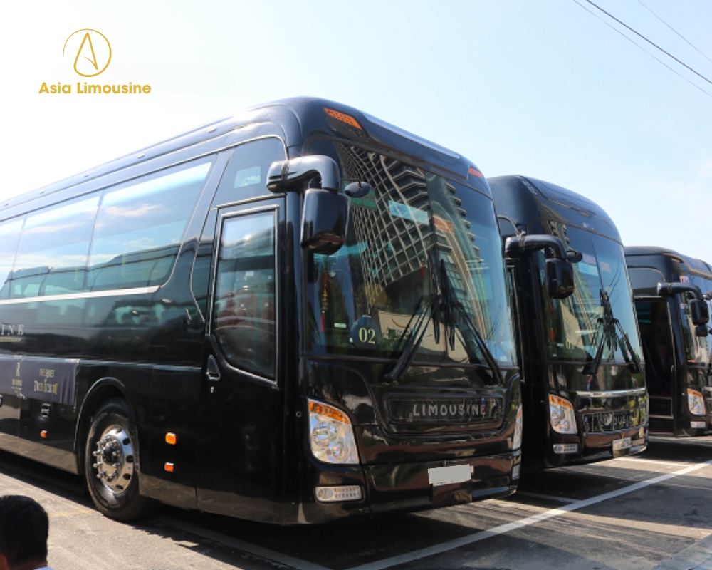 Dàn xe Fuso Limousine 16 chỗ của Asia Limousine
