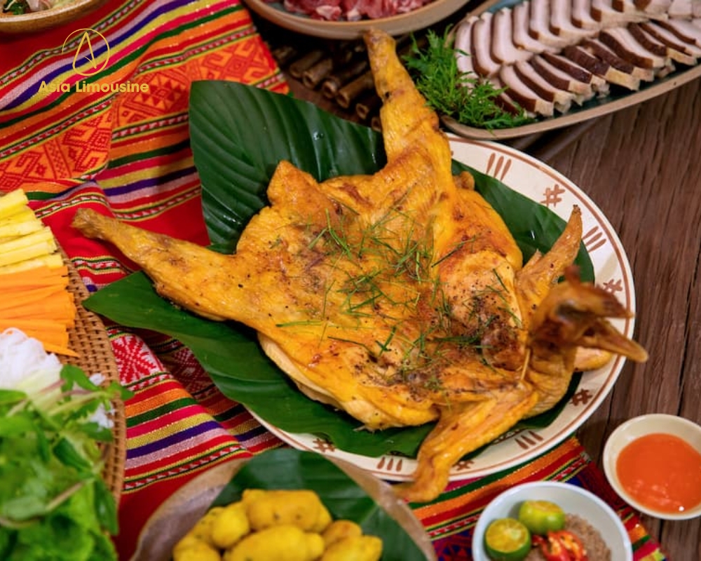 Gà nướng mắc khén