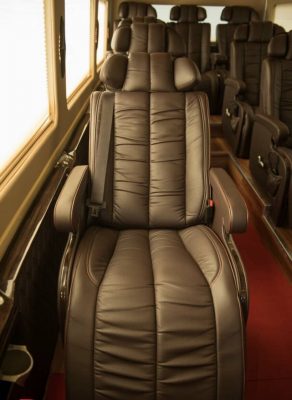 Ghế cho thuê Autokingdom Limousine 16 chỗ