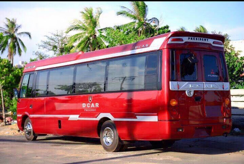 Giới thiệu chung về dòng xe fuso Limousine 19 chỗ
