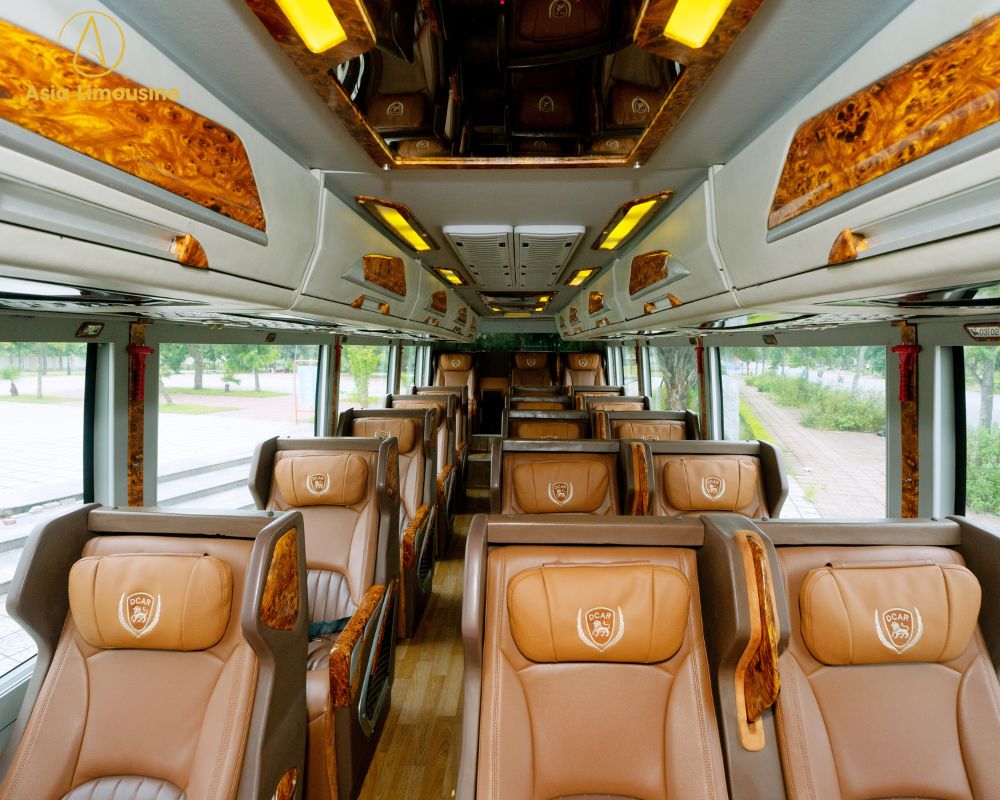 Ghế ngồi xe limousine 19 chỗ