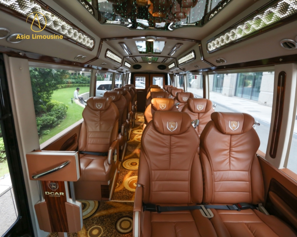 Xe limousine 16 chỗ đi Ba Vì