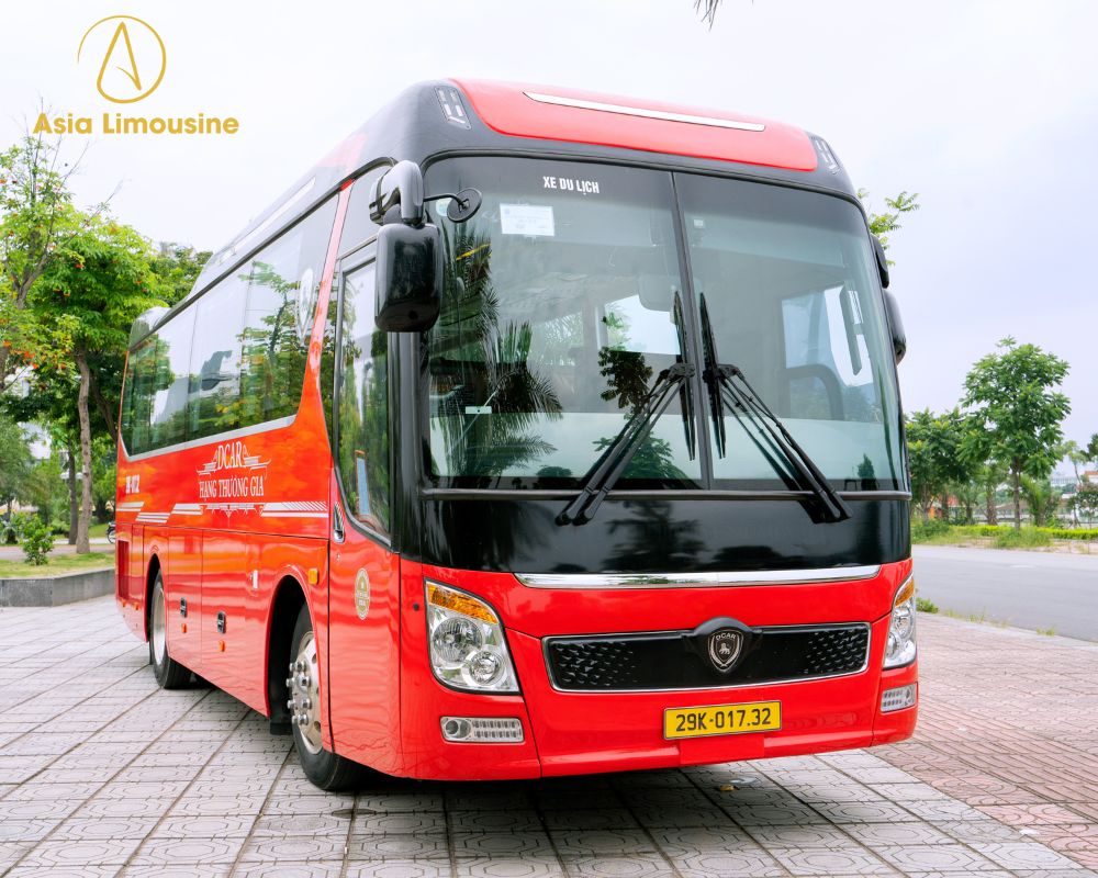 thuê xe limousine 16 chỗ đi Yên Tử