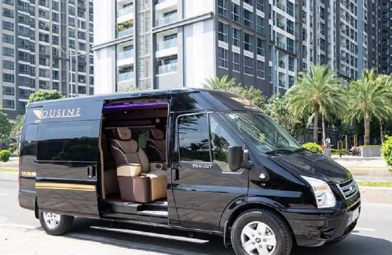Bảng giá cho thuê xe limousine Fuso 16 chỗ tháng 6,7 tại Hà Nội