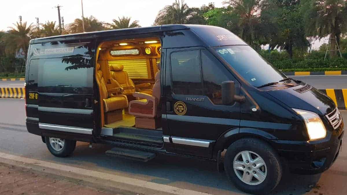 Asia Limousine - Cho thuê xe limousine Fuso 16 chỗ tháng 6,7 tại Hà Nội