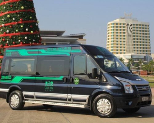 Ngoại thất xe limousine sang trọng, hiện đại